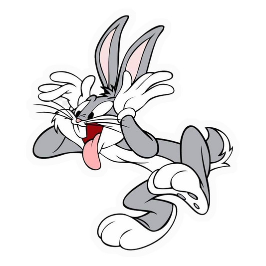 Classic Bugs Bunny Premium Vinyl Stickers
