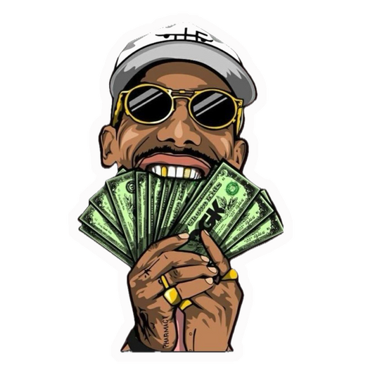Money Mouth Premium Vinyl Stickers