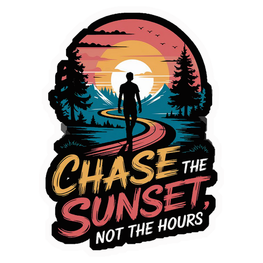 Chase The Sunset Premium Vinyl Stickers