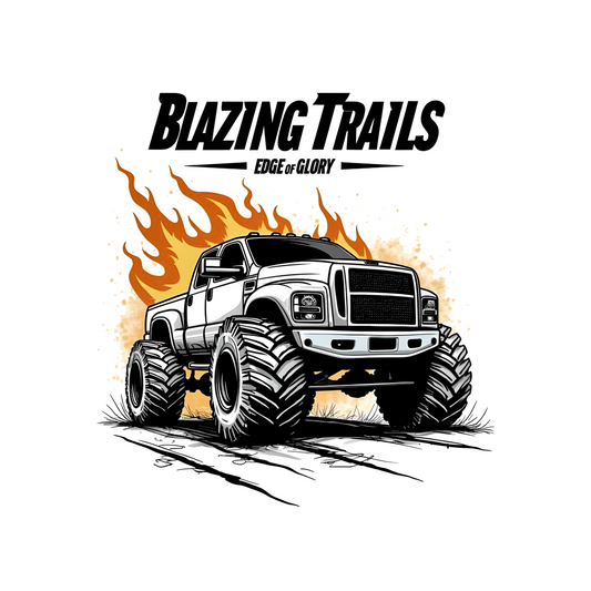 Racing Trails Car Bumper Sticker