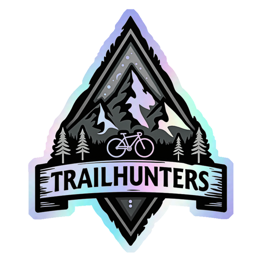 Trailhunters Mountain Bike Holographic Stickers