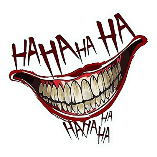 Joker Laugh Premium Vinyl Stickers