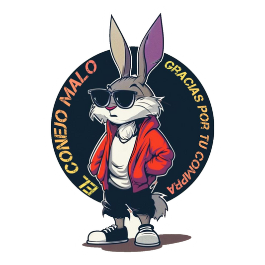 El Conejo Malo Premium Vinyl Stickers