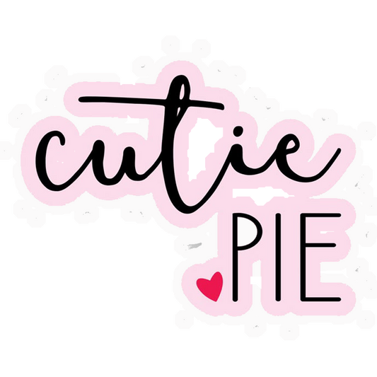 Cutie Pie Premium Vinyl Stickers