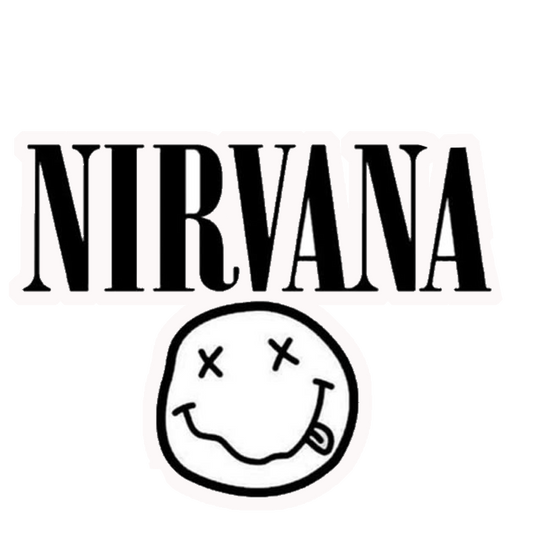 Nirvana Smiley Logo Premium Vinyl Stickers