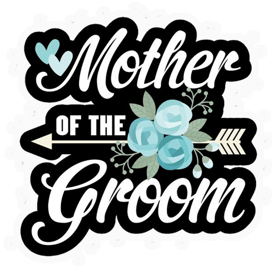 Mother Of The Groom Premium Vinyl Stickers