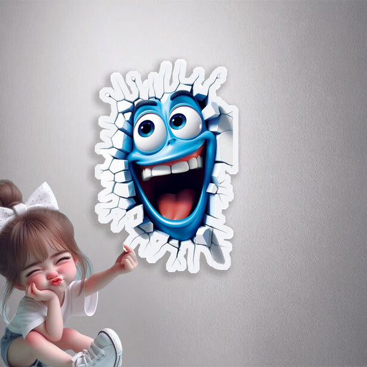 Breaking Through The Wall Premium Vinyl Stickers