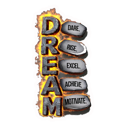 DREAM Acronym Premium Vinyl Stickers