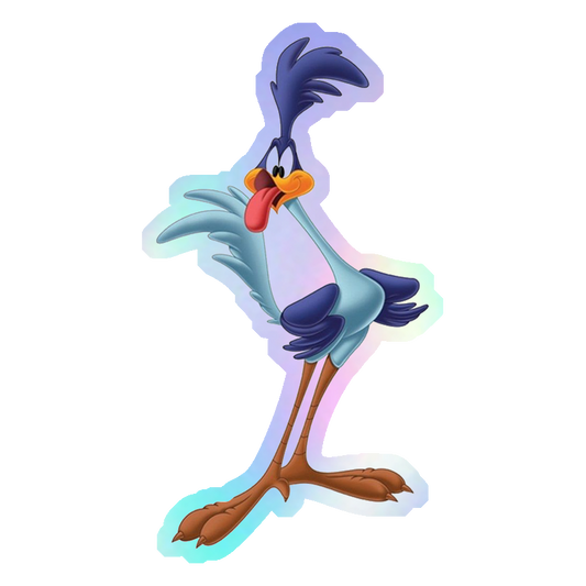 Road Runner Holographic Stickers