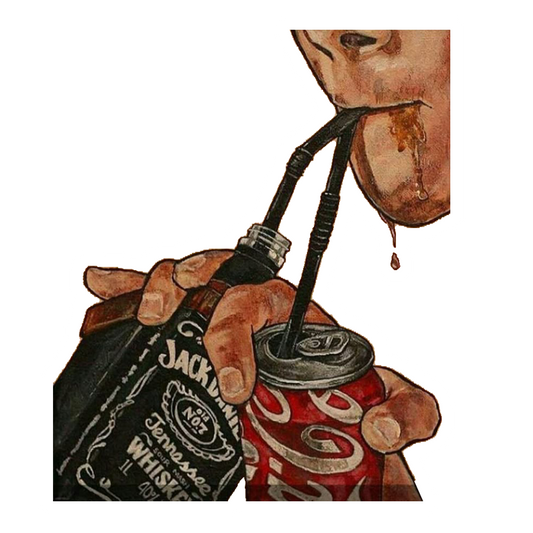Jack and Coke Premium Vinyl Stickers