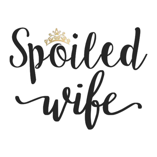 Spoiled Wife Premium Vinyl Stickers