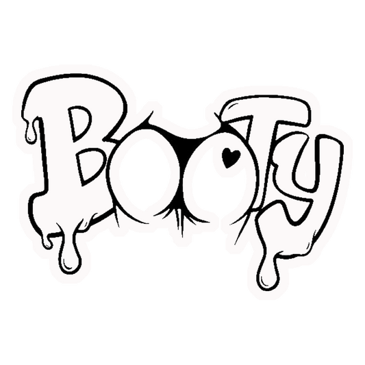 Booty Drip Style Premium Vinyl Stickers