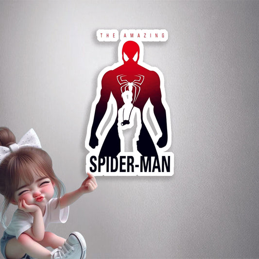 The Amazing Spider-Man Silhouette Premium Vinyl Stickers