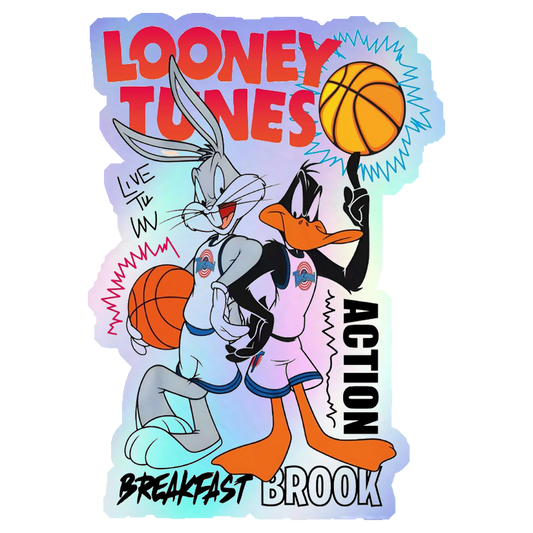 Looney Tunes Space Jam Holographic Stickers