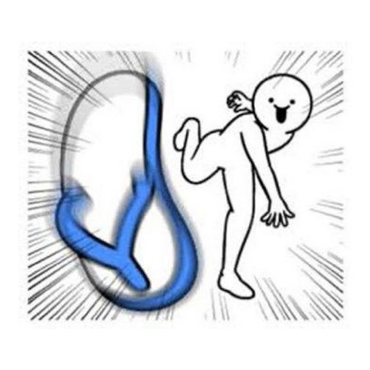 Throwing Slipper Meme Premium Vinyl Stickers