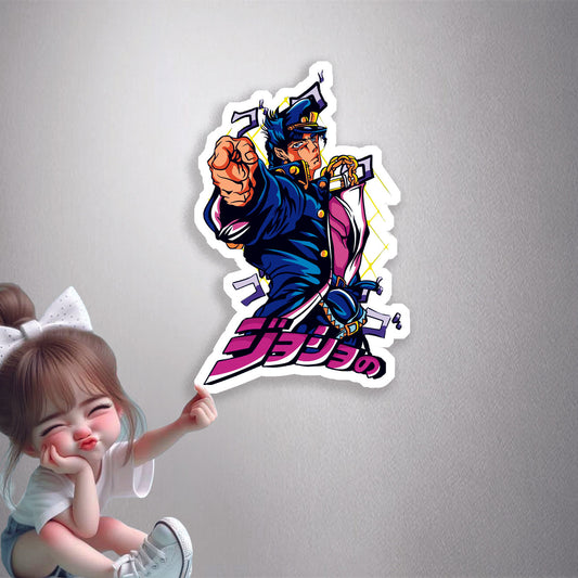 Jotaro Kujo JoJo's Bizarre Adventure Premium Vinyl Stickers