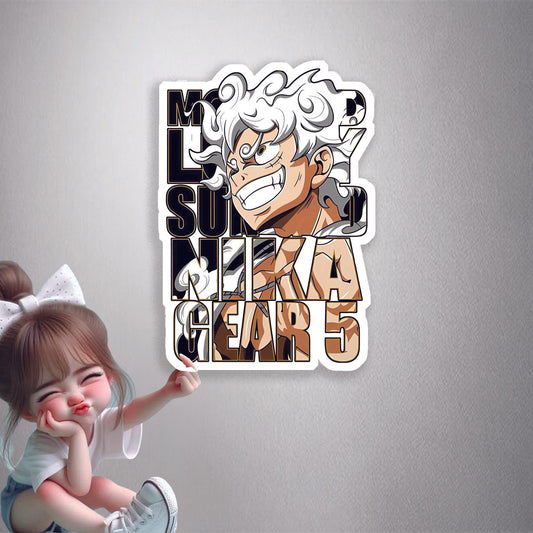 Monkey D. Luffy Gear 5 Premium Vinyl Stickers