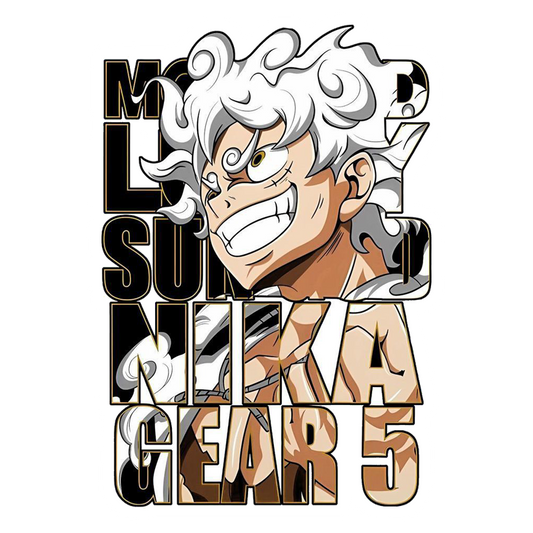 Monkey D. Luffy Gear 5 Premium Vinyl Stickers