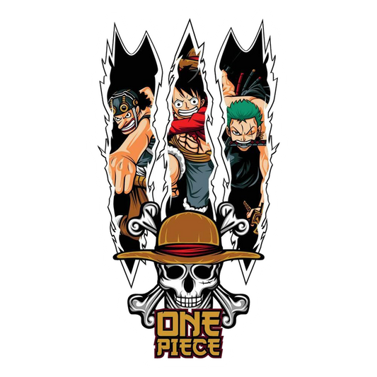 One Piece Monster Trio Premium Vinyl Stickers
