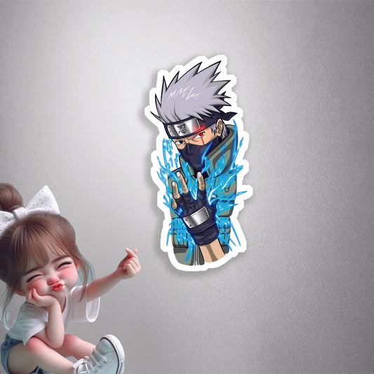 Kakashi Chidori Premium Vinyl Stickers