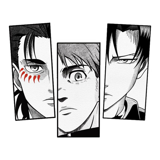 Attack on Titan Manga Panel Premium Vinyl Stickers