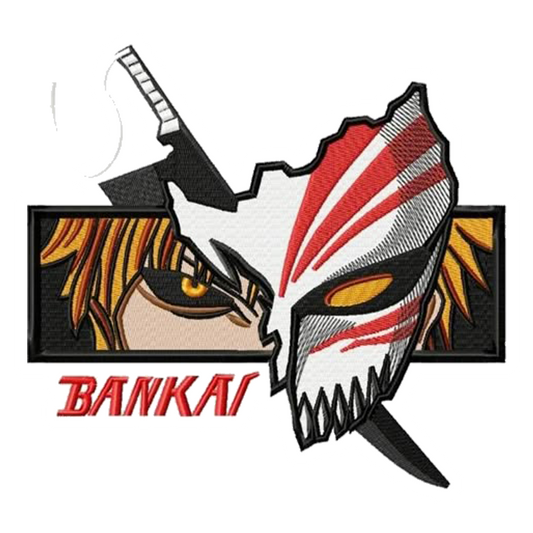 Ichigo Kurosaki Bankai Premium Vinyl Stickers