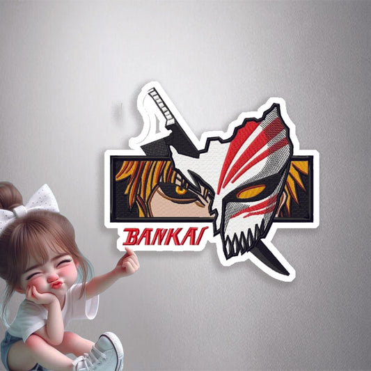 Ichigo Kurosaki Bankai Premium Vinyl Stickers