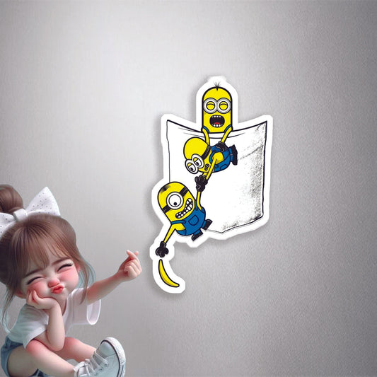 Minions Banana Heist Premium Vinyl Stickers