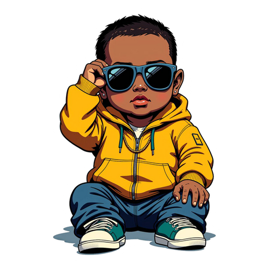 Baby Cool Shades Premium Vinyl Stickers