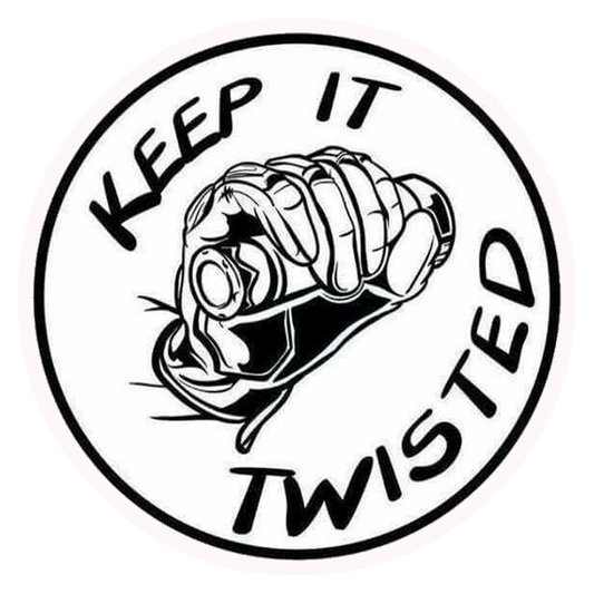 Keep It Twisted Premium Vinyl Stickers