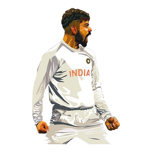 Virat Kohli Celebration Premium Vinyl Stickers