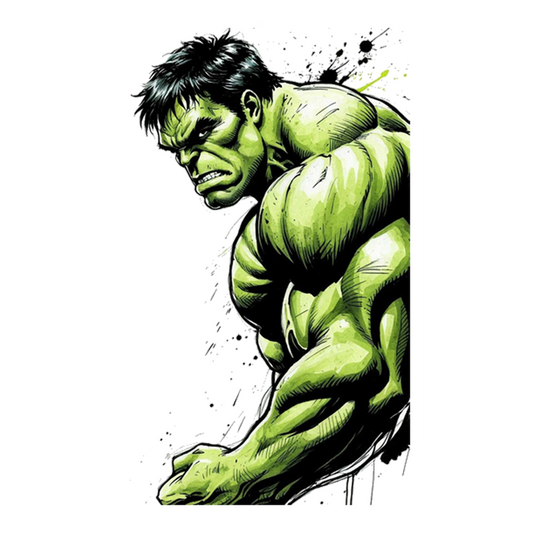 Incredible Hulk Rage Premium Vinyl Stickers