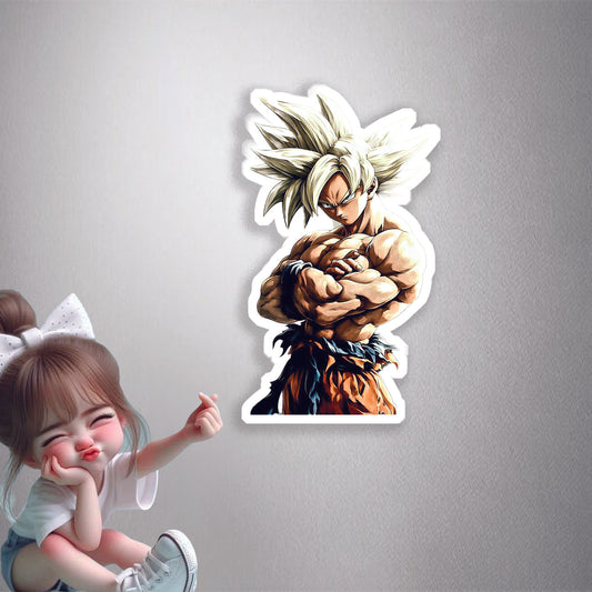 Goku Ultra Instinct Premium Vinyl Stickers