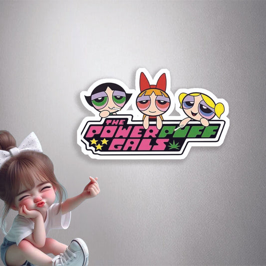 Powerpuff Girls High Premium Vinyl Stickers