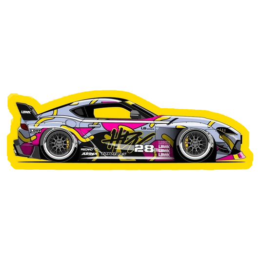 LBWK Tuned Car Premium Vinyl Stickers