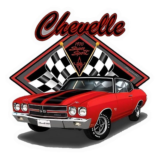 1970 Chevelle SS Premium Vinyl Stickers