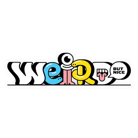 Weird But Nice Humour Premium Vinyl Stickers