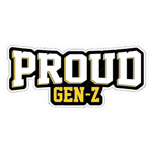 Proud Gen-Z Premium Vinyl Stickers
