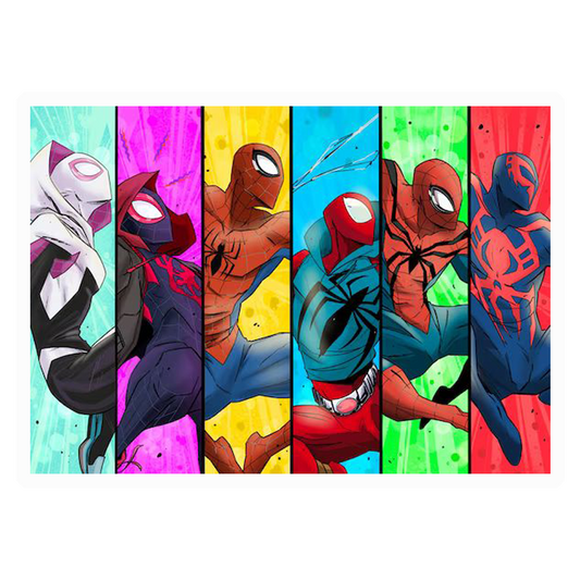 Spider-Verse Ensemble Premium Vinyl Stickers