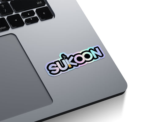Sukoon Cigarette Style Holographic Stickers