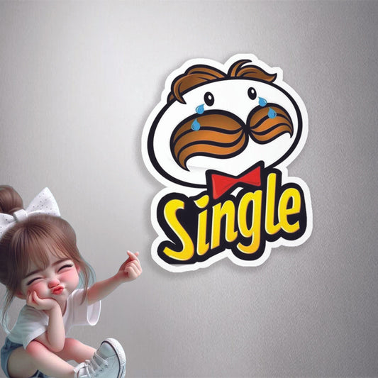 Single Pringles Humour Premium Vinyl Stickers