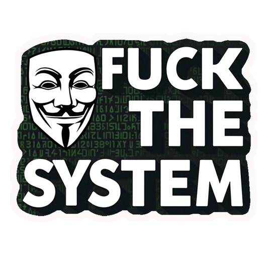 Anonymous Rebel Premium Vinyl Stickers